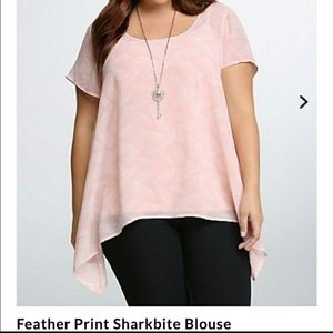 Torrid shark bite top